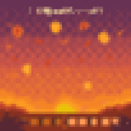 Mempool autumn pixel art (X에서 보기)